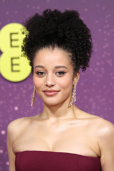 Chase Infiniti at the 2026 EE BAFTA Film Awards