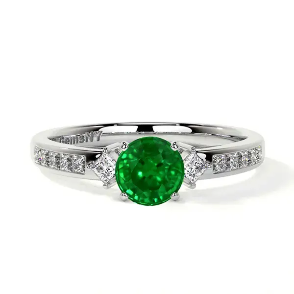 High-Quality Emerald Stone Ring