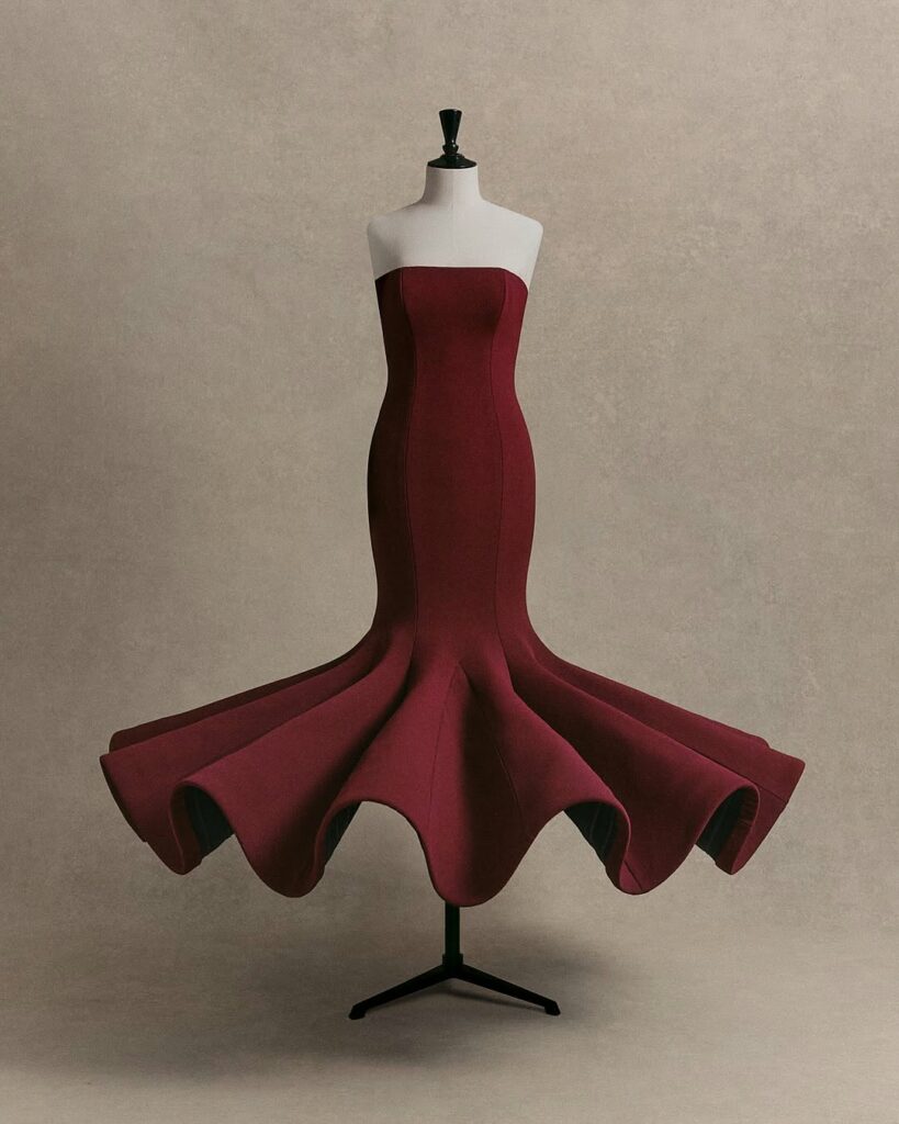 Louis Vuitton Mermaid Couture Gown 