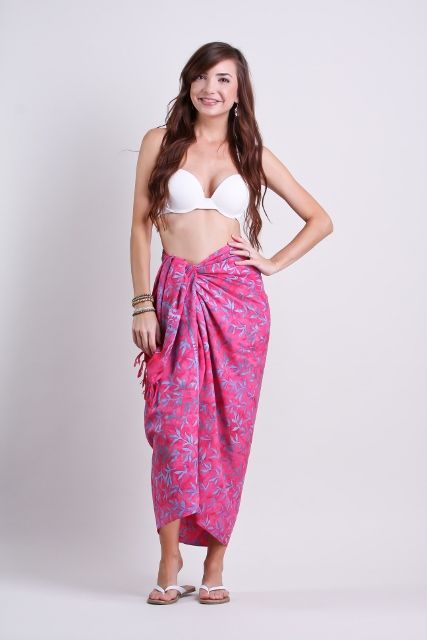 Pink Perfect Sarong 2