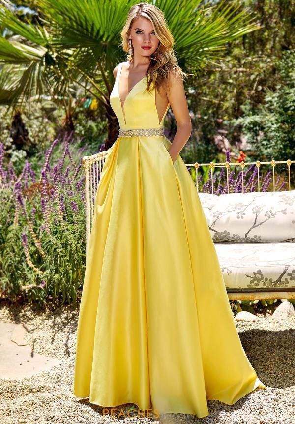 Butter Yellow gown 