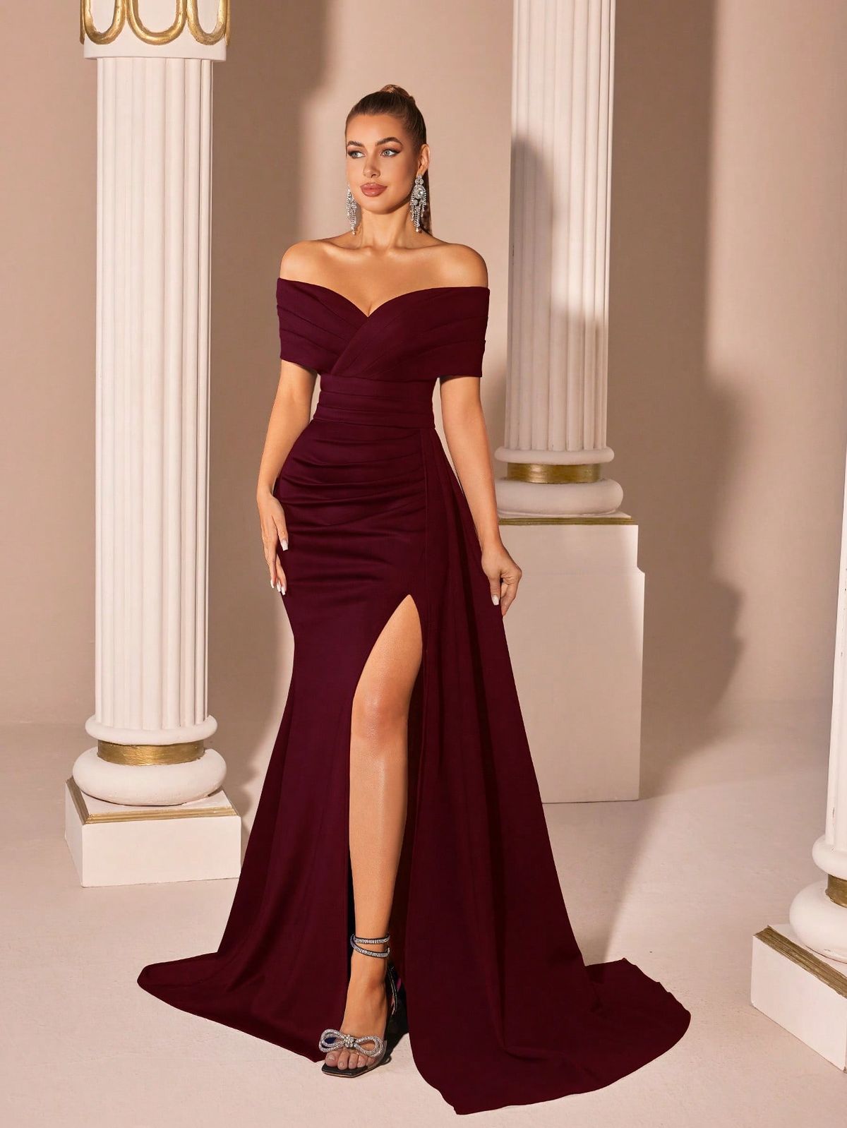Red Evening Dress