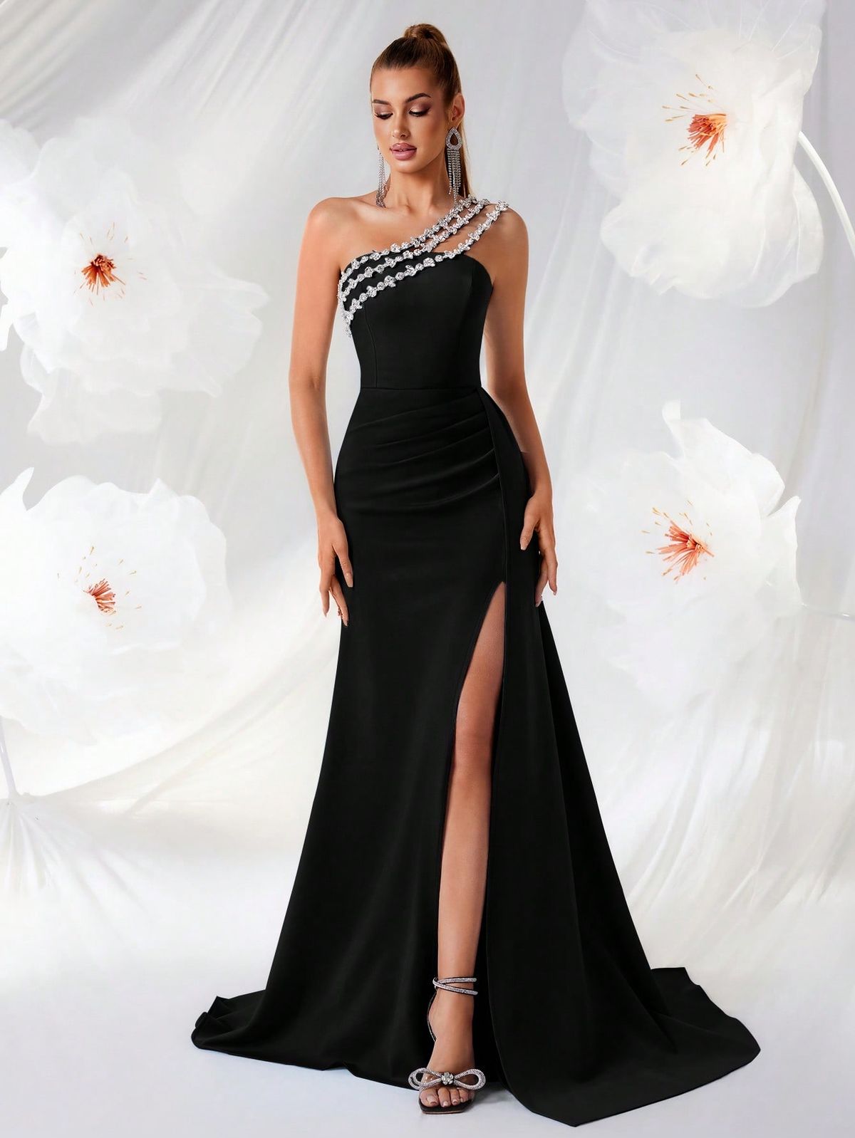 cocktail dress sexy Fuchsia Long Spaghetti Strap Prom Formal E1042 for $199.0 womens party dress fashion Save with Multi-Packs:3 Pairs In Stock Dresses for