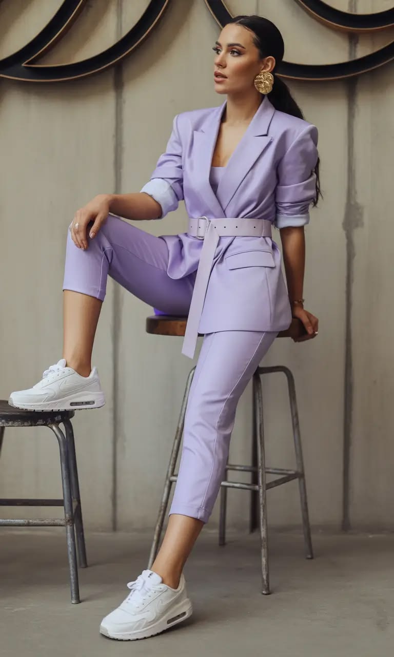 Burnished Lilac suit and pants