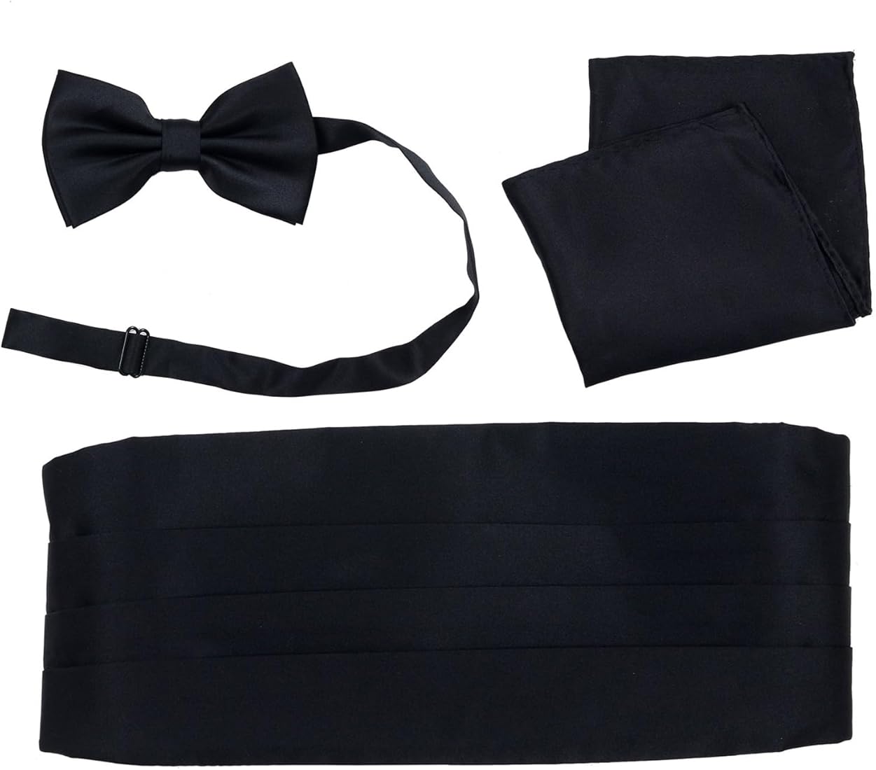 Black Bow Ties and Cummerbunds