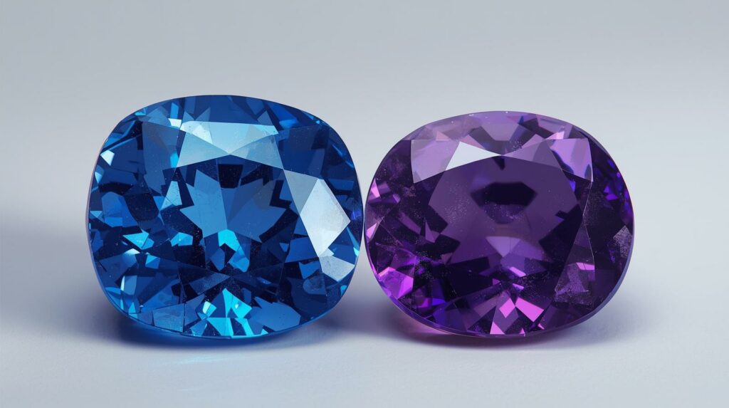 Blue Sapphire Vs Amethyst
