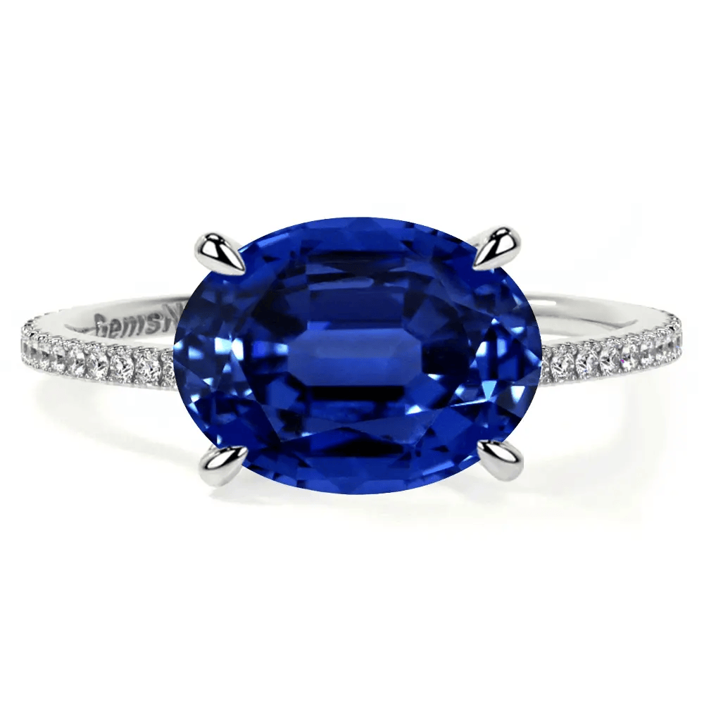 blue sapphire rings