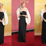 Jessie Buckley Dazzles in a Custom Balenciaga Gown at the 2026 Actor Awards