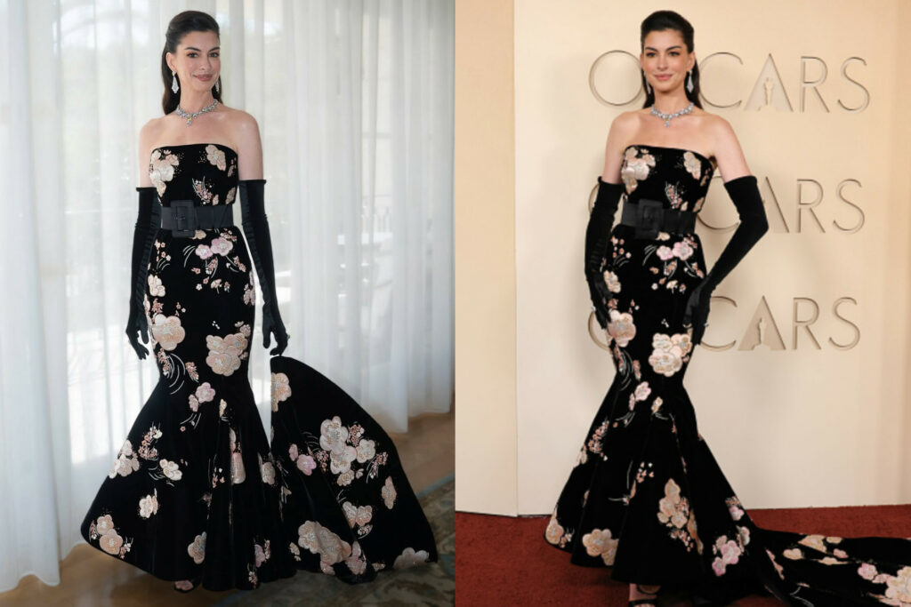 Anne Hathaway Shines in Valentino Couture at the 98th Academy Awards Red Carpet: See Her Stunning Look!