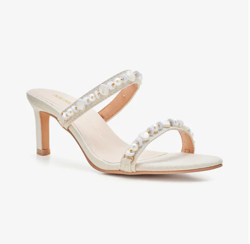 white High heel shoes