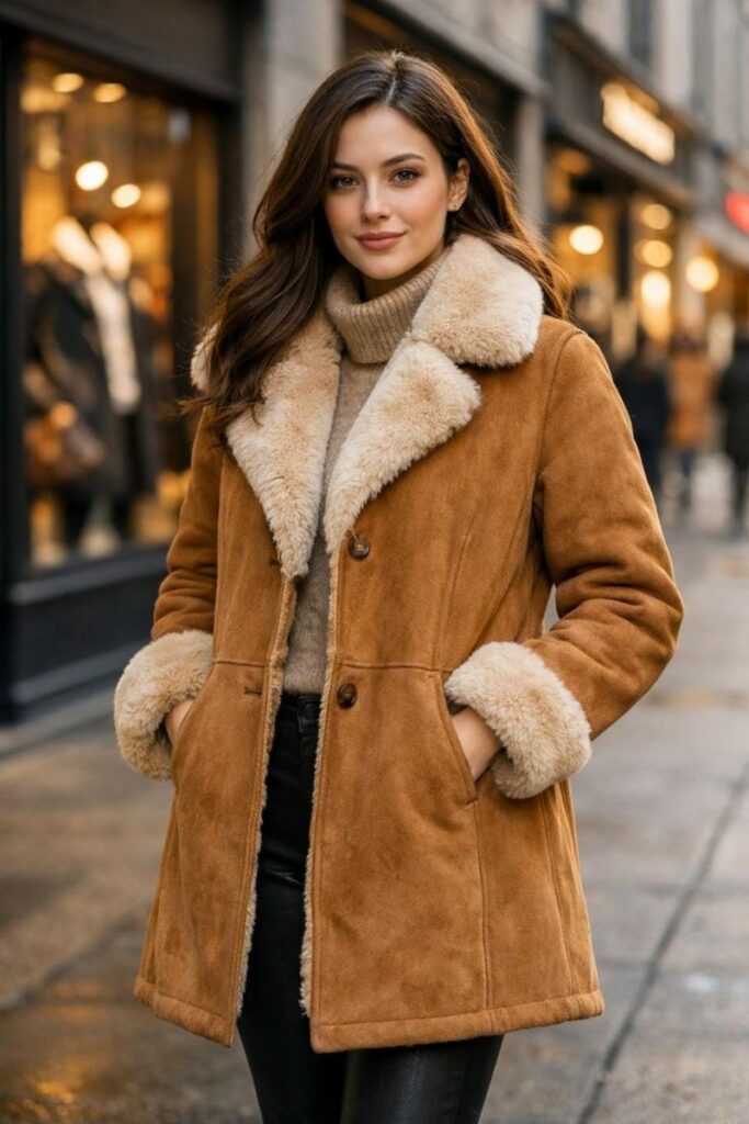 Women Shearing Coat
