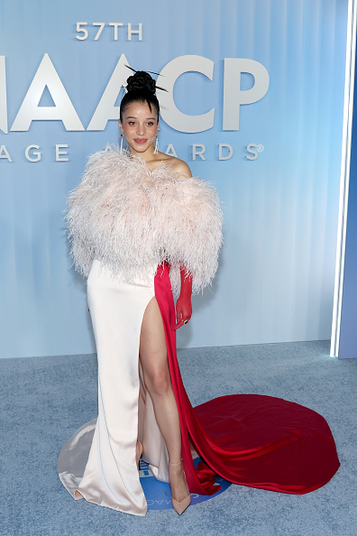 Chase Infiniti in Tamara Ralph couture 