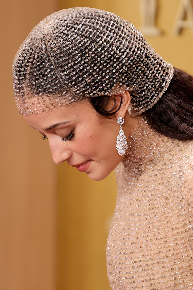 Chase Infiniti in hair net