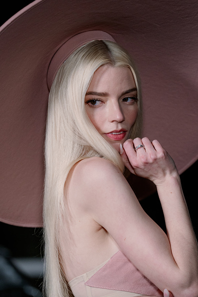gettyimages-2268464365-594x594 | Fashonation Anya Taylor-Joy donned a custom Jacquemus two-piece tube bra top set, Tiffany & Co. Victoria pearl and diamond earrings, and an 18k white gold knot double-row ring with round brilliant diamonds at the “Super Mario Galaxy” photocall in Tokyo.