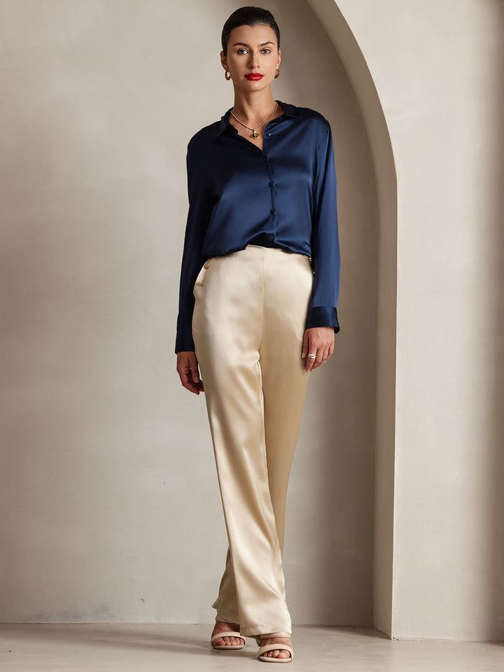 silk formal outfit