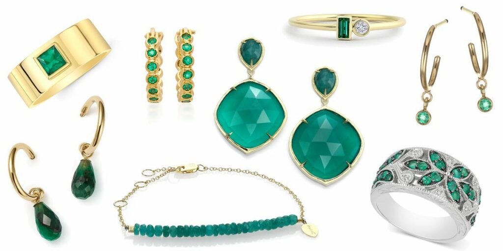 Birthstone and personalized jewellery sets