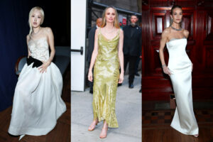 BLACKPINK Rosé, Rosie Huntington-Whiteley, and Lauren Santo Domingo at Tiffany & Co.