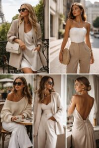 Quiet Luxury outfit for women