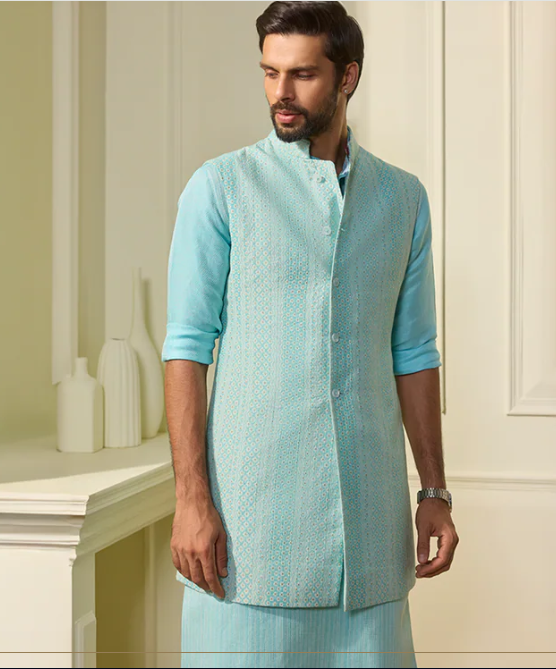 green waistcoat 