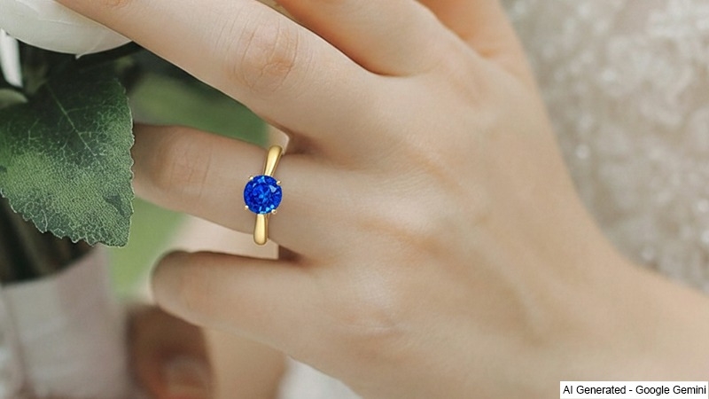 Blue Sapphire Engagement Rings
