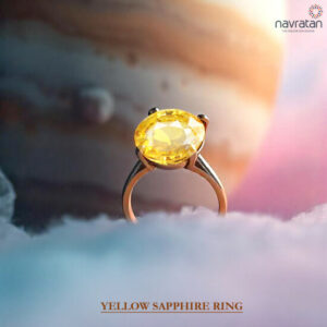 Yellow Sapphire ring