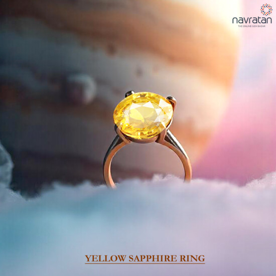 Yellow Sapphire ring