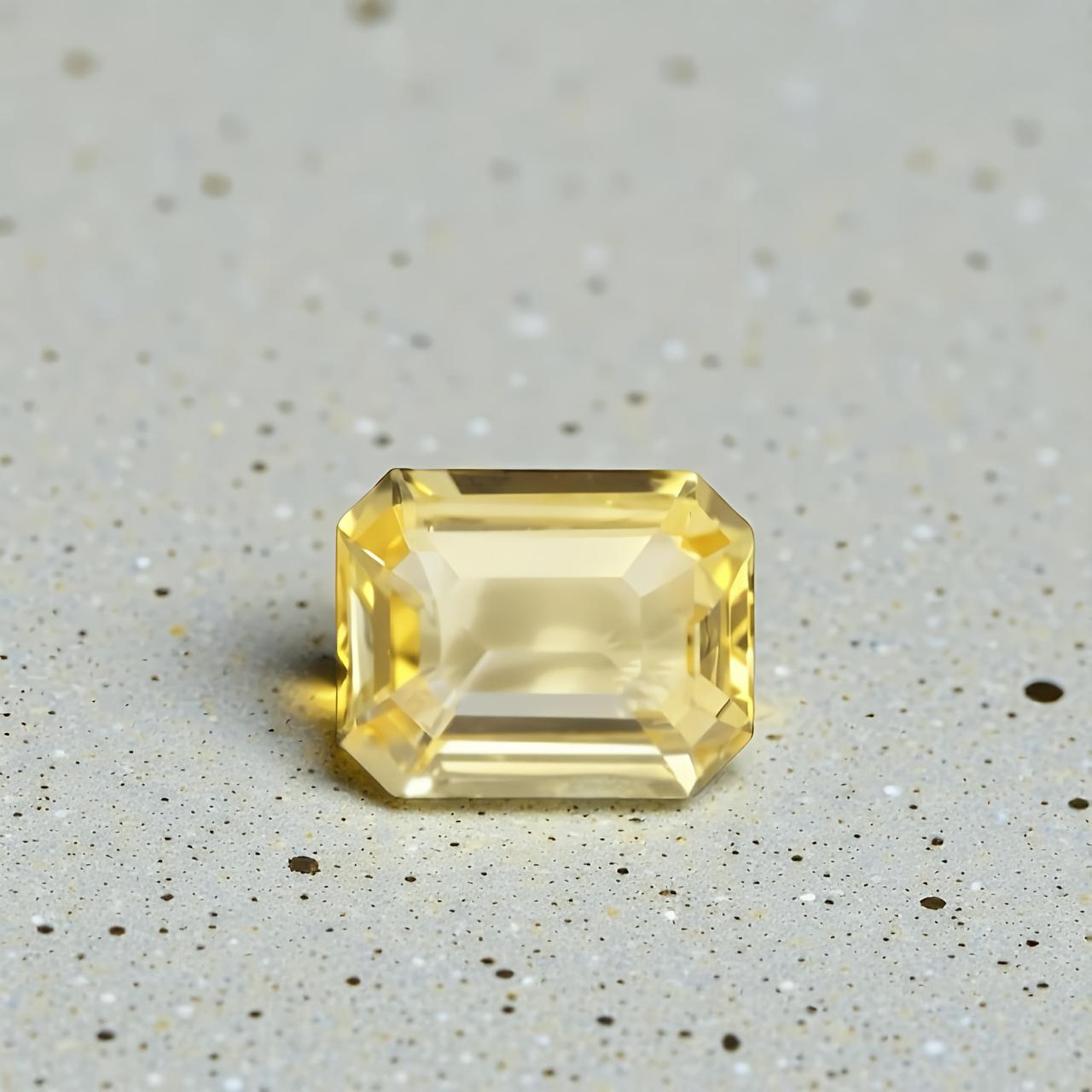 yellow sapphire stone