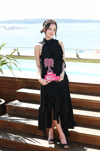 Jisoo attends the Jisoo Photocall at the 9th Canneseries International Festival
