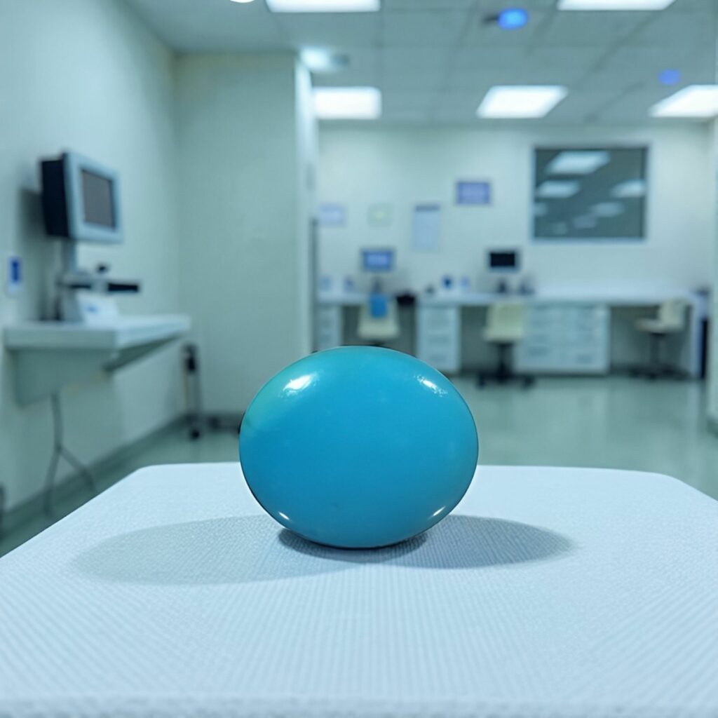 December birthstone single turquoise stone 