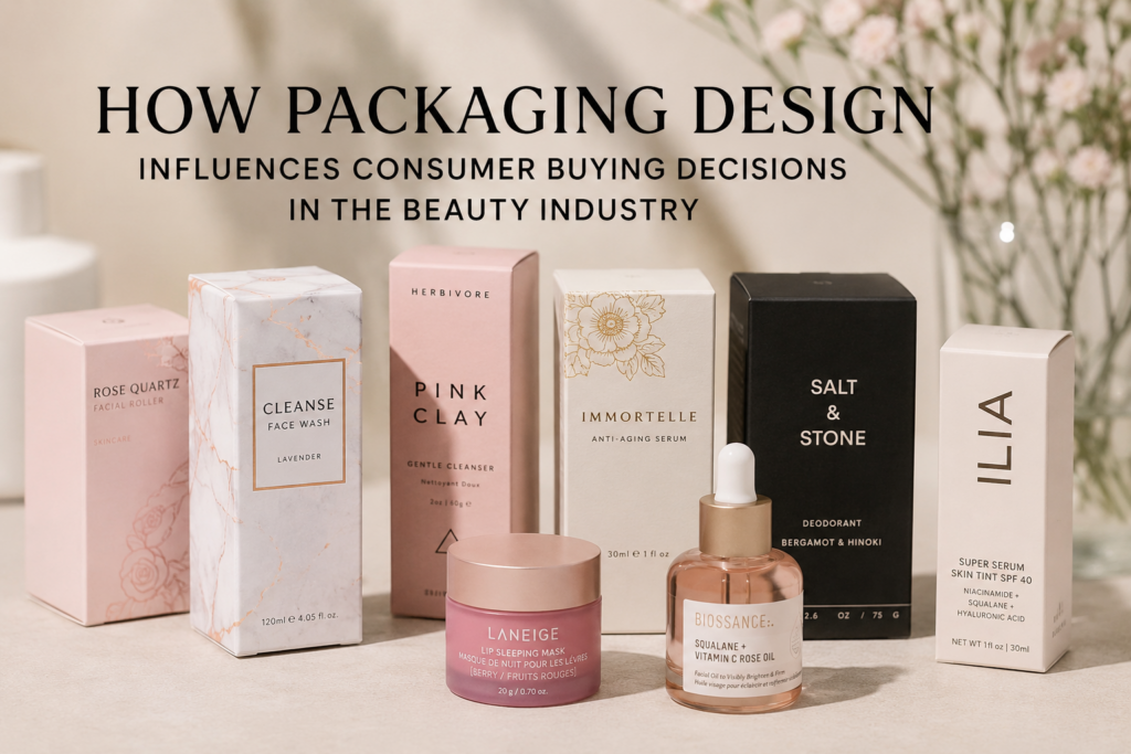 How Packaging Design Influences Consumer Buying Decisions in the Beauty Industry