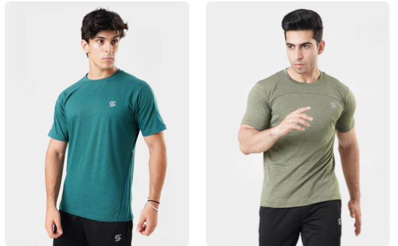 two models in t shirts