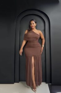 plus-size gown