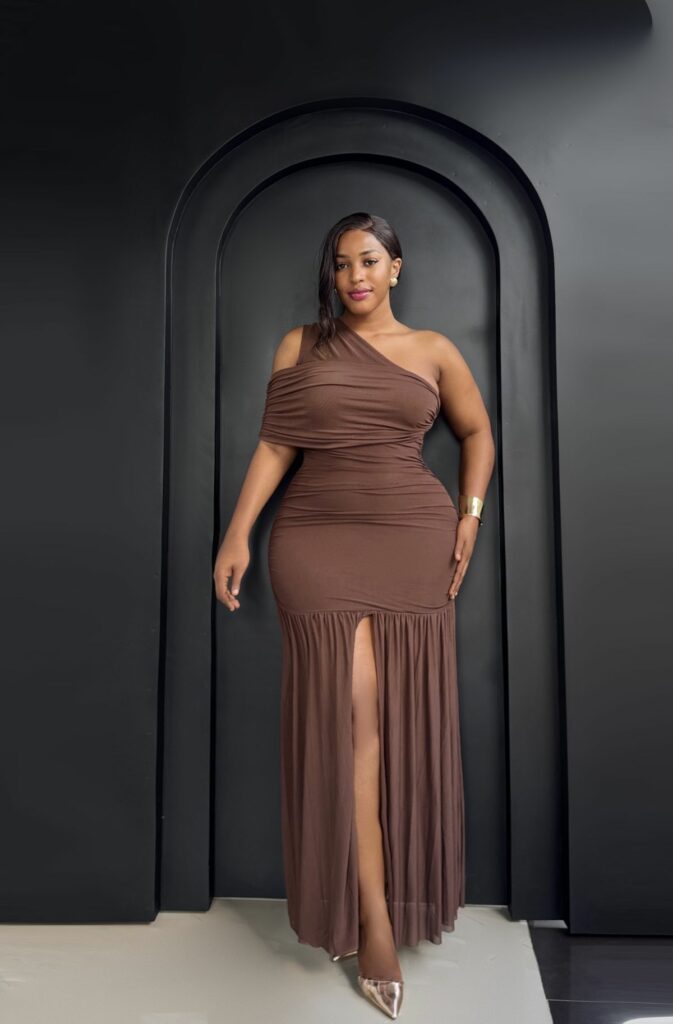 plus-size gown