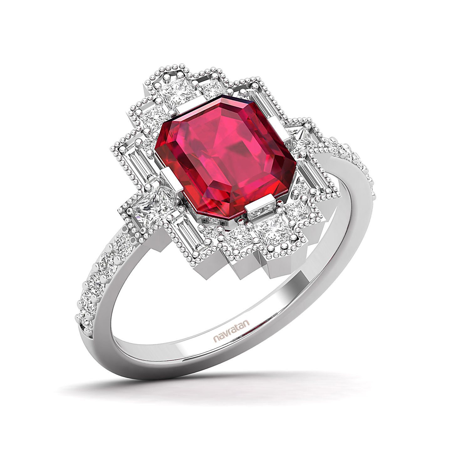 Gemstone Engagement Rings