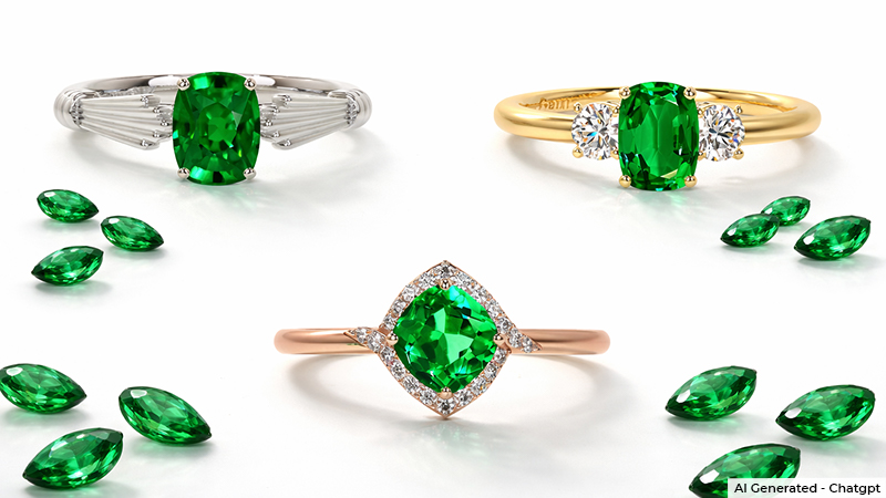 Emerald Stone rings