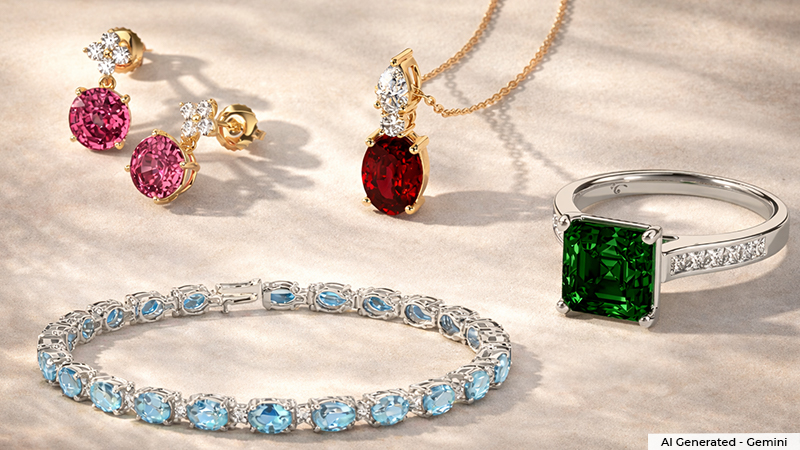 Precious Stone jewelries