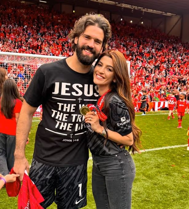 Football Couples - Alisson Becker and Natalia Loewe