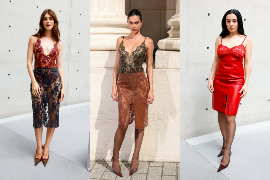 Daisy Edgar-Jones, Amelia Gray, and Charli XCX Dazzle at Saint Laurent Menswear Spring/Summer 2027 Show