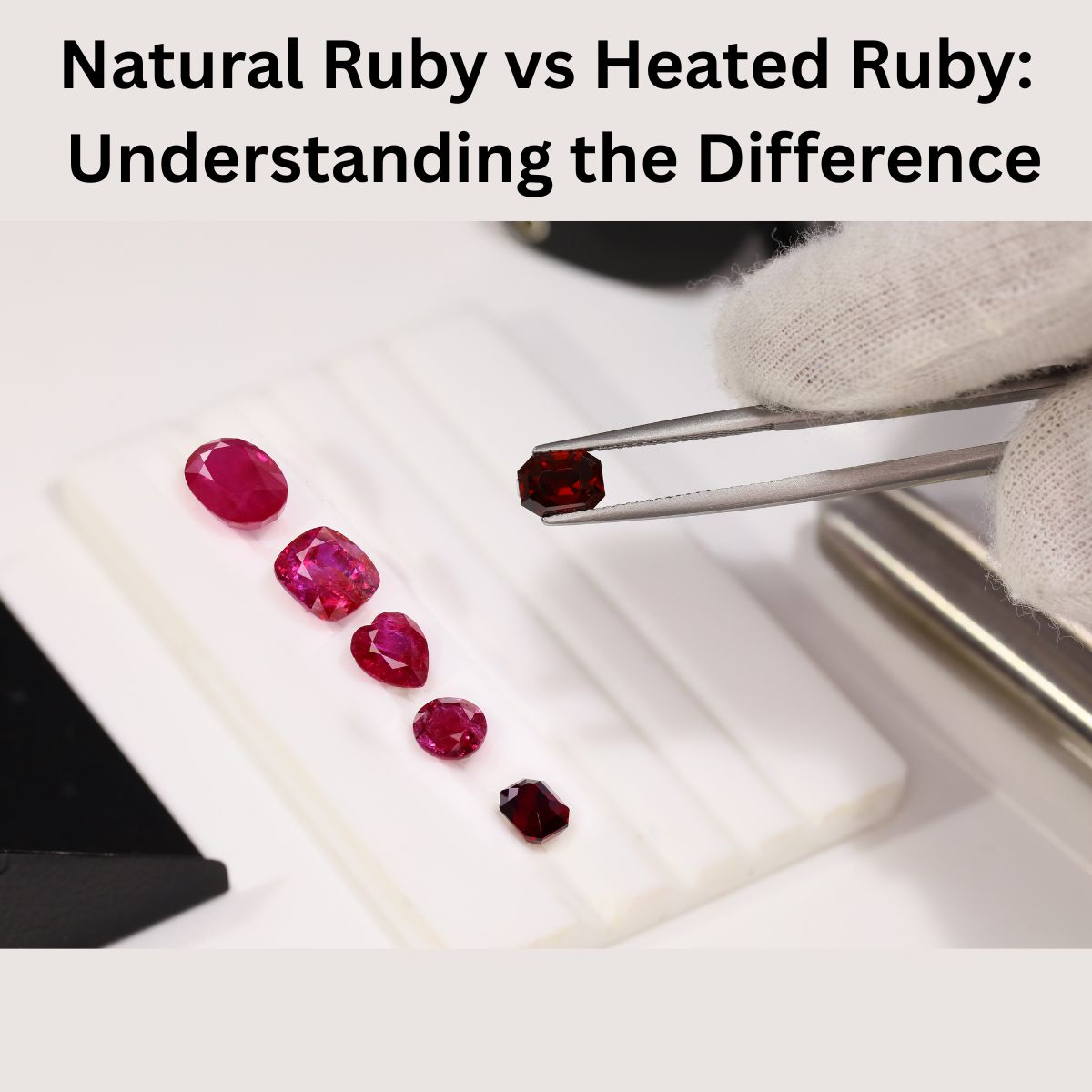Natural Ruby vs Heated Ruby: Understanding the Difference | Fashonation