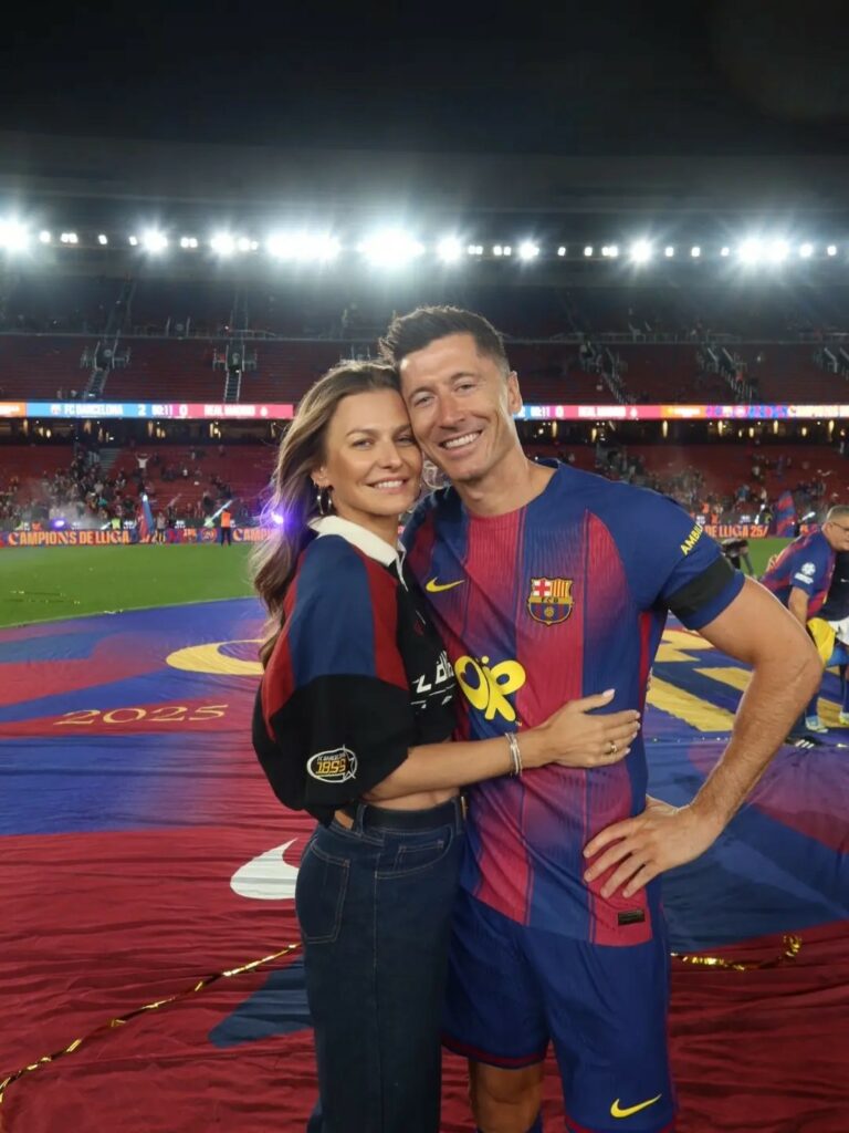 Football Couples - Robert Lewandowski and Anna Lewandowska