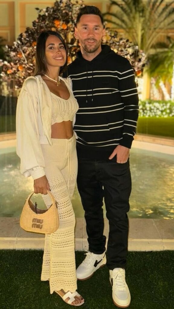 Football Couples - Lionel Messi and Antonela Roccuzzo