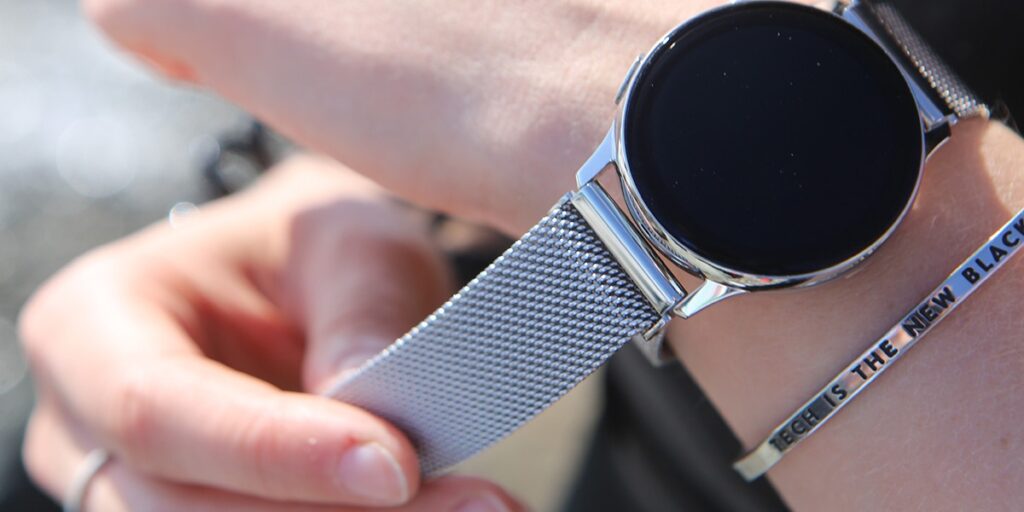 silver watches for women digital