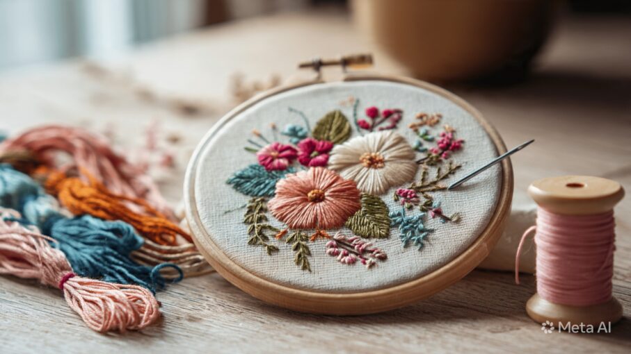 the embroidery kits