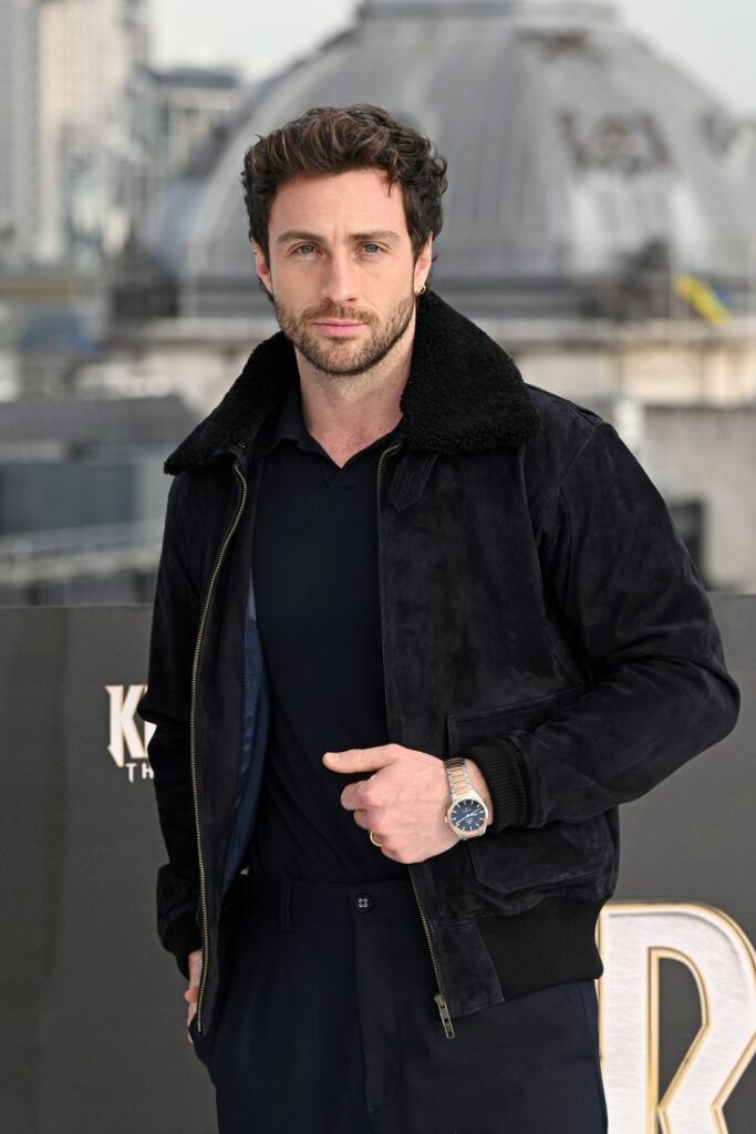 Aaron Taylor-Johnson's Dark Jacket