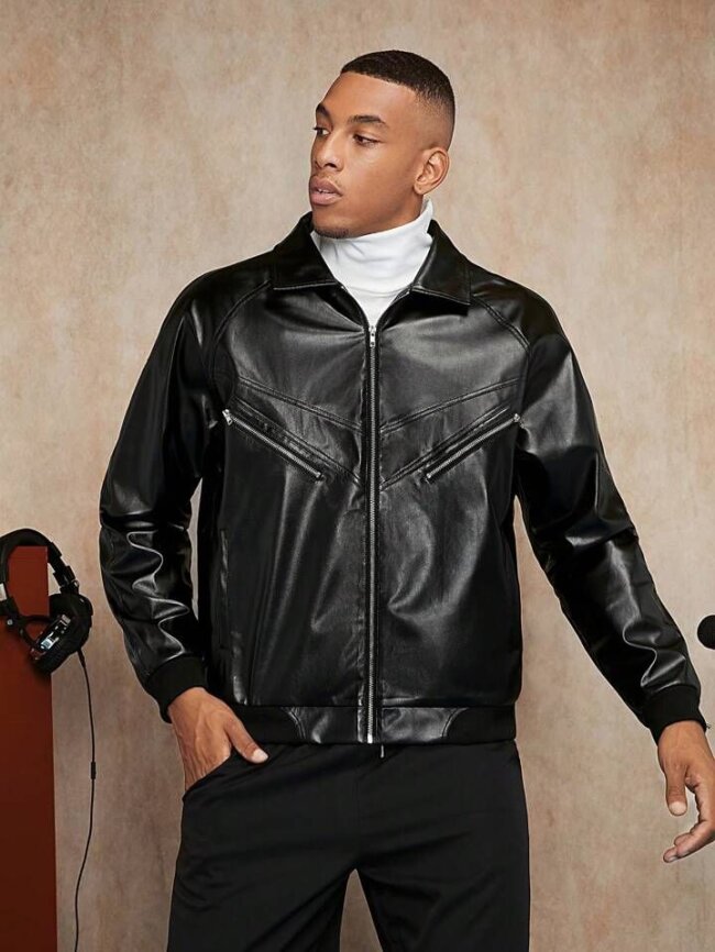 Black Leather Jacket 2