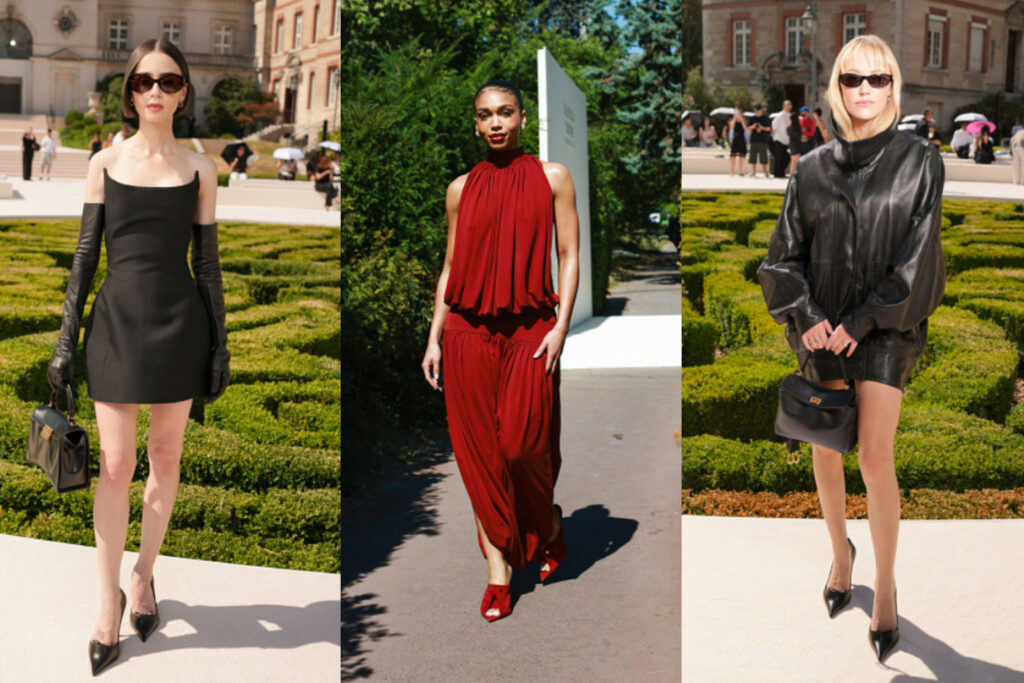 Lily Collins, Maika Monroe, and Lori Harvey Stun at Balenciaga Haute Couture Fall/Winter 2026 Show