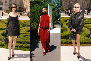 Lily Collins, Maika Monroe, and Lori Harvey Stun at Balenciaga Haute Couture Fall/Winter 2026 Show
