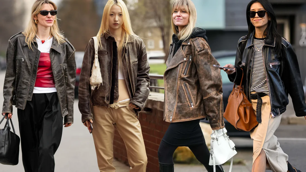 Casual Leather Jacket Outfits You Can Wear Every Day