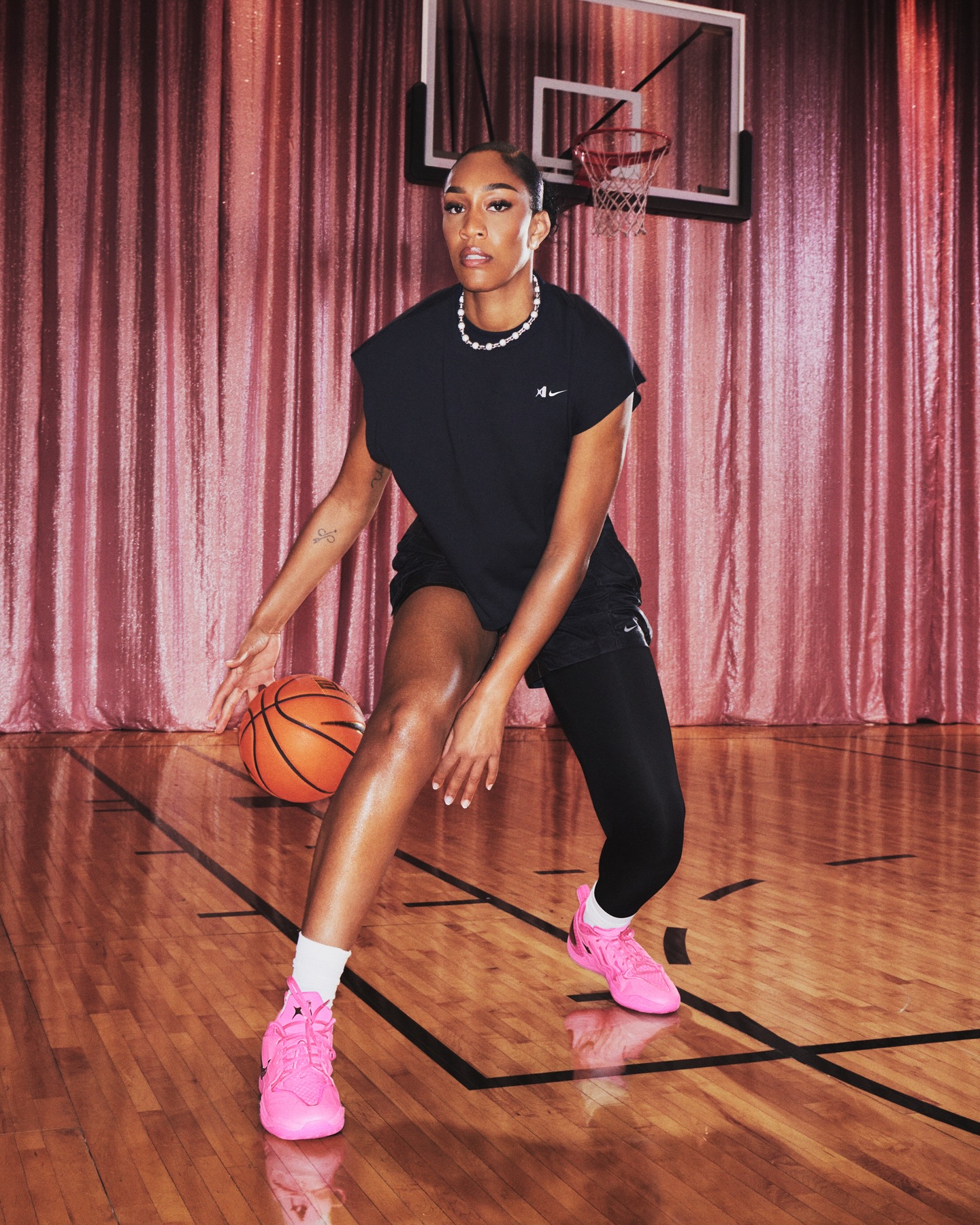 lady in pink shoes: Nike vs. Adidas Live Poll: Which Brand Wins
