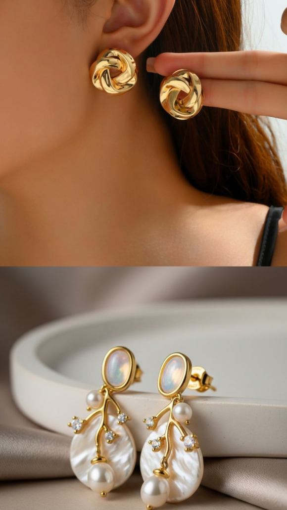 Hoop Earrings Vs Stud Earrings: Live Poll